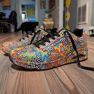 Skechers Women's Multicolor Psychedelic Wave Athletic Sneakers